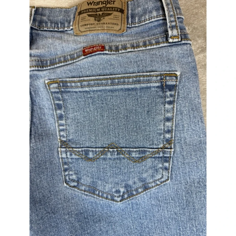 Wrangler Jeans Men's‎ Slim Straight Denim Blue 30x30 1092SSWCY Stretch